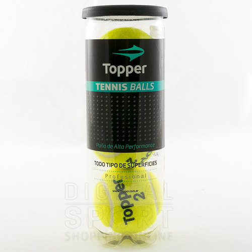 TUBO x 3 PELOTAS TENIS TOPPER | DIGITAL SPORT