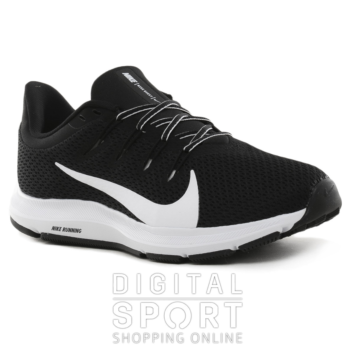nike quest mujer negra