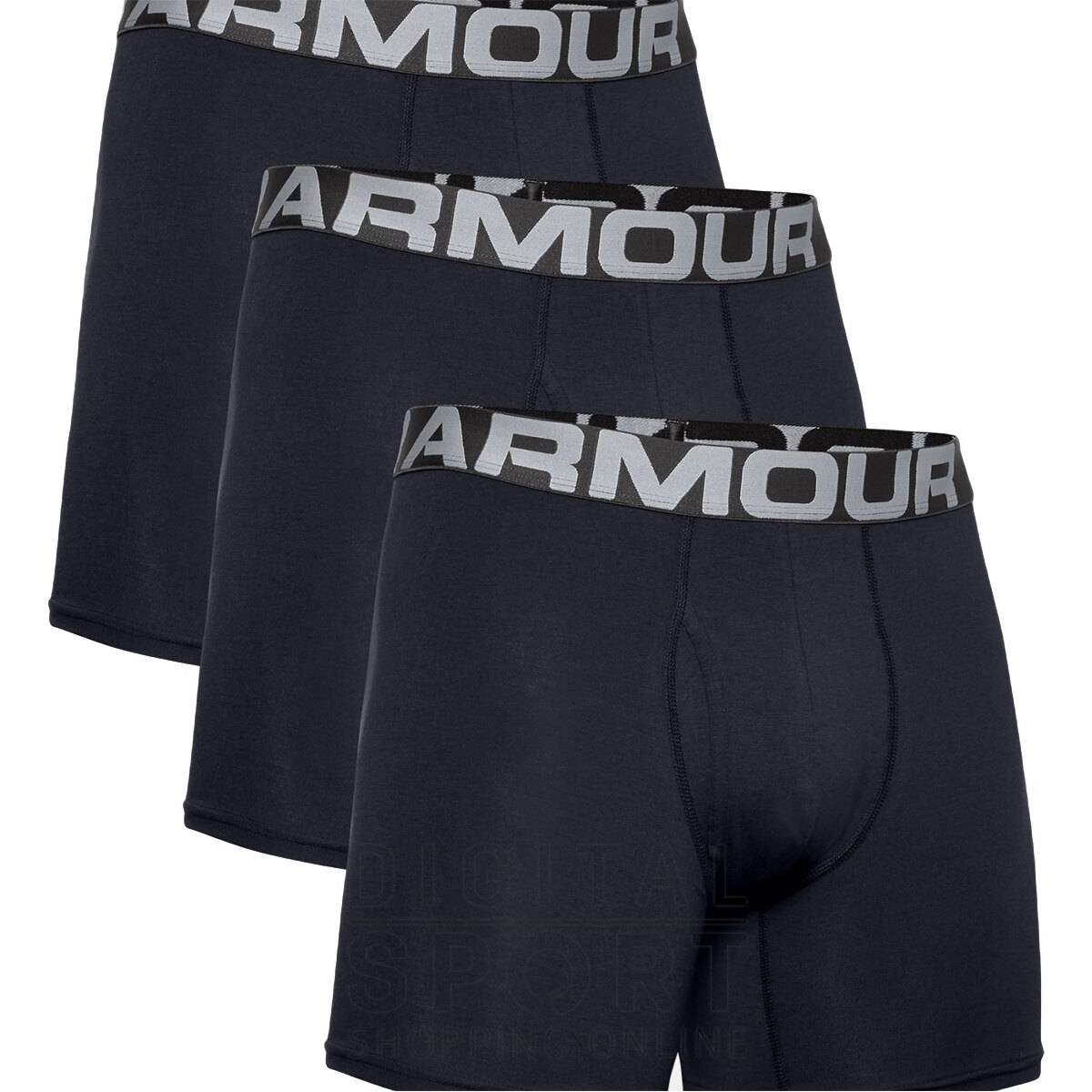 PACK X 3 BOXERS CHARGED COTTON 6INCH UNDER ARMOUR | DIGITAL SPORT