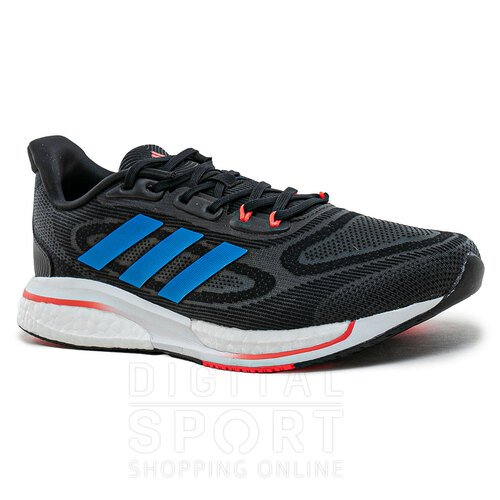 Zapatillas Adidas Supernova Running Negro/Azul | duyhao.com.vn