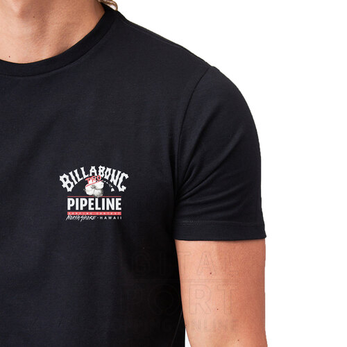 Camiseta Billabong Pipeline Tube - Camiseta Billabong Pipeline