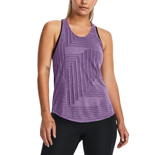 REMERA UNDER ARMOUR STREAKER DECO DIAMOND SS MUJER